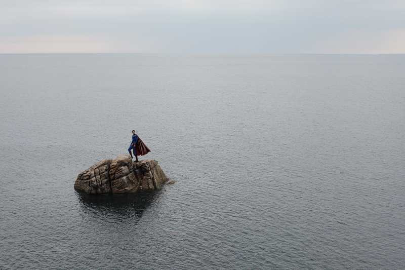 Illustration for article titled Totally Gorgeous Photos Of Superheroes Spending Time In Nature